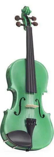 Stentor Harlequin Violin Outfit Sage Green 1/2 Offre Du Jour