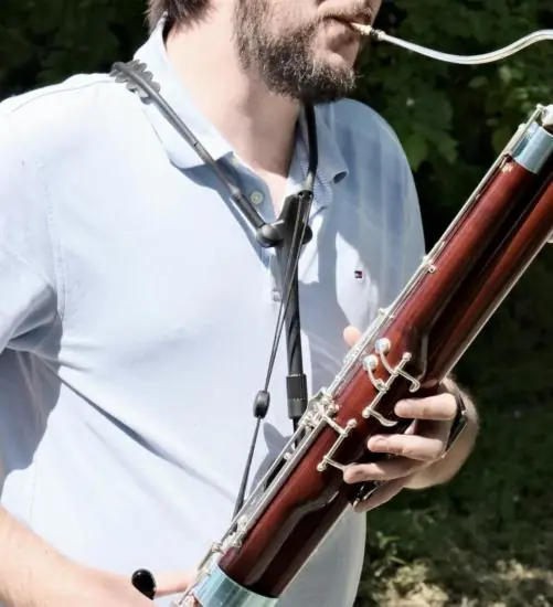 Harnais Jazzlab SAXHOLDER-PRO XL pour basson ou clarinette basse Prix Bas