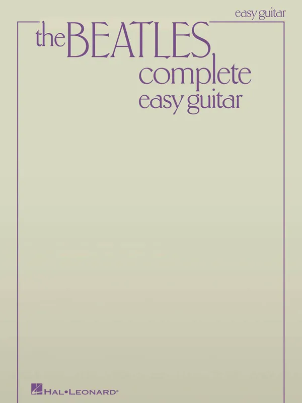 Hal Leonard The Beatles Complete (Updated Edition) - Easy Guitar - Book Promotion