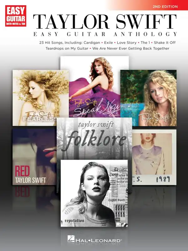 Must-Have Hal Leonard Taylor Swift Easy Guitar Anthology (2nd Edition) - Guitar TAB - Book