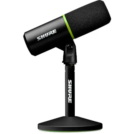 Shure MV6 - Microphone de Gaming USB avec pied Populaire