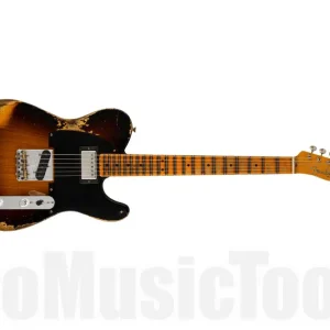 Acheter Direct Fender Limited Edition ‘51 HS Telecaster Heavy Relic MN Wide-Fade 2-Color Sunburst