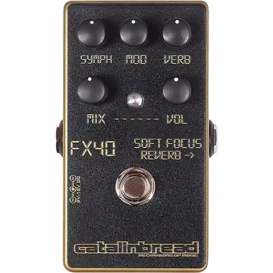Pedale D‘Effet Guitare Reverb Catalinbread Soft Focus Gold Populaire