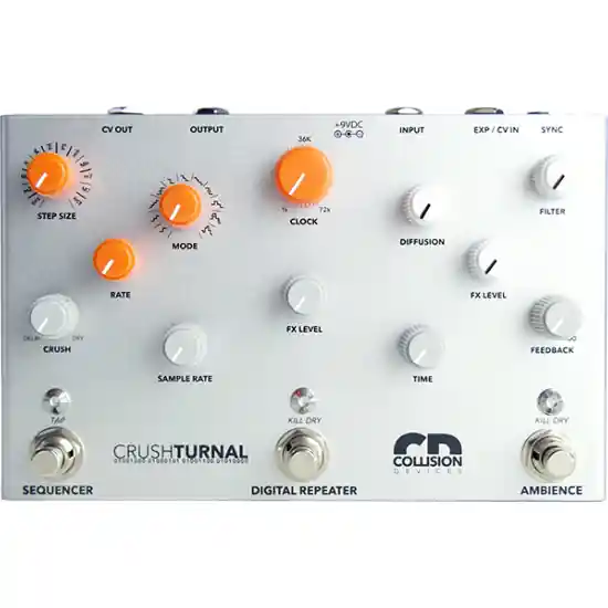 Pedale D‘Effet Guitare Reverb Collision Devices Crushturnal Commande En Gros