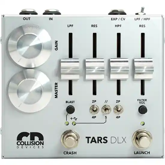 Must-Have Pedale D‘Effet Guitare Fuzz Collision Devices Tars Dlx