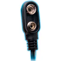 Must-Have Adaptateur Cioks Flex Type 6 Black - 6030 9V Battery 30Cm
