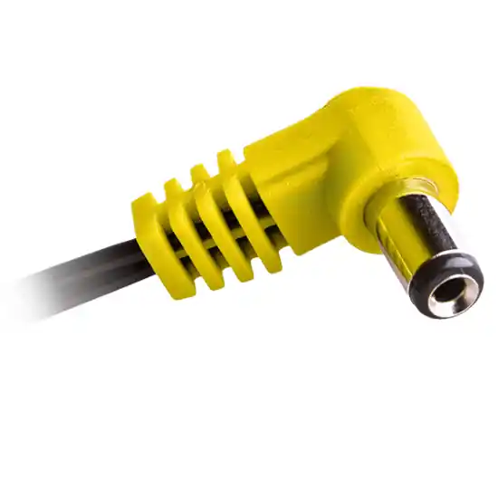 Adaptateur Cioks Flex Type 3 Yellow - 3050 Line6 Negative Dc Plug 2,5Mm - 50Cm Marque