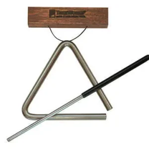 TreeWorks Chimes Studio-Grade Steel Triangle - 4 inch Certifié