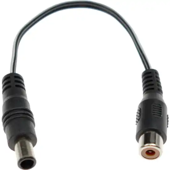Adaptateur Cioks Dc Link Adapter Black - L0110 Eiaj To Rca 24V 10Cm Vente Flash