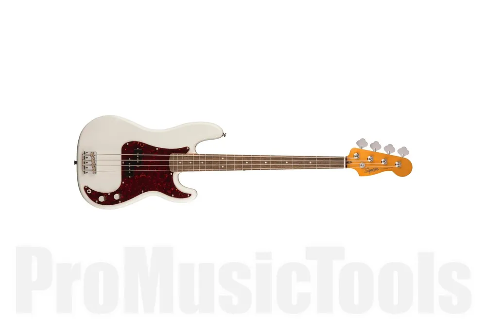 Fender Squier Classic Vibe ‘60s Precision Bass LRL - Olympic White Prix Choc