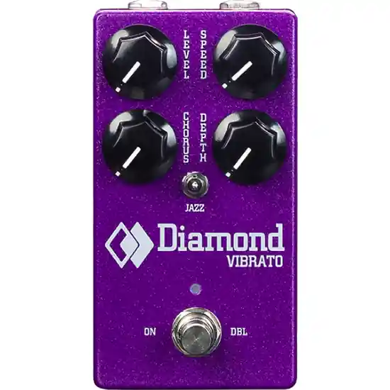 Pedale D‘Effet Guitare Vibrato Diamond Pedals Vibrato Super Prix