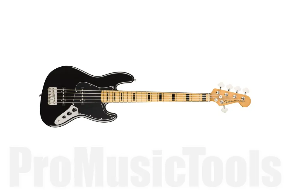 Haute Qualité Fender Classic Vibe ‘70s Jazz Bass V MN Black