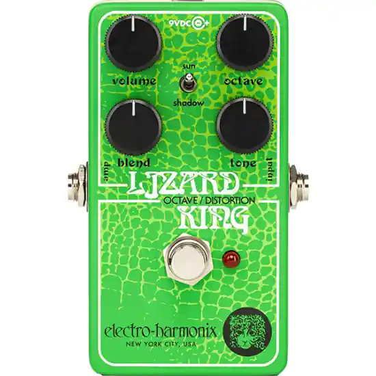 Expédition Rapide Pedale D‘Effet Guitare Fuzz Electro-Harmonix Lizard King