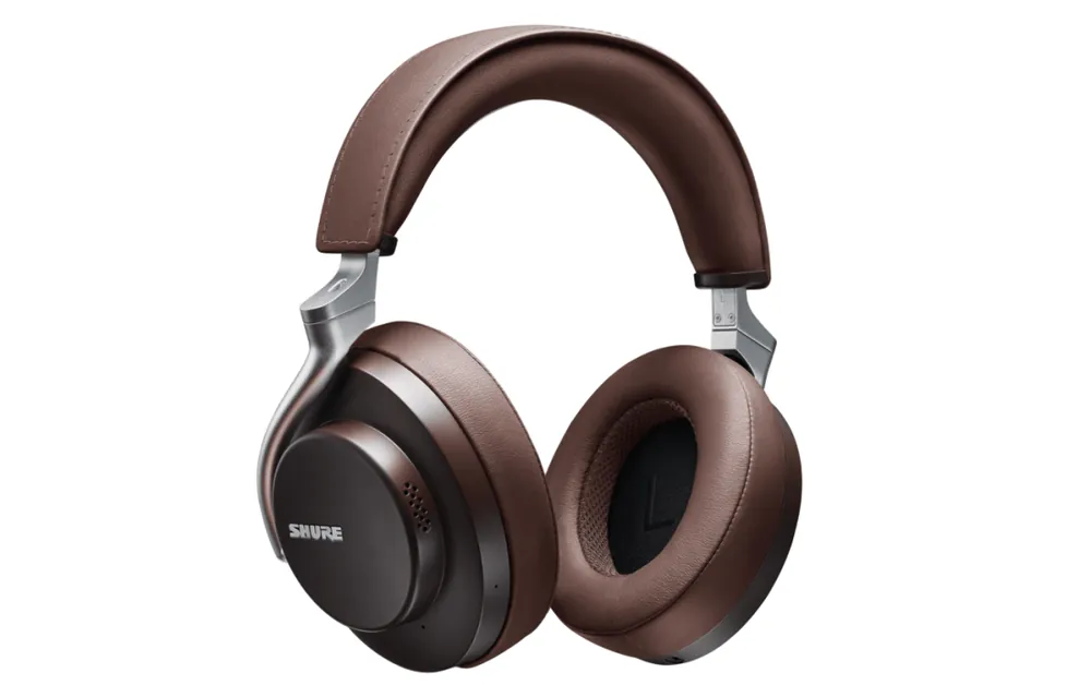 Shure AONIC 50 Wireless Noise Cancelling Headphones - Brown Authentique