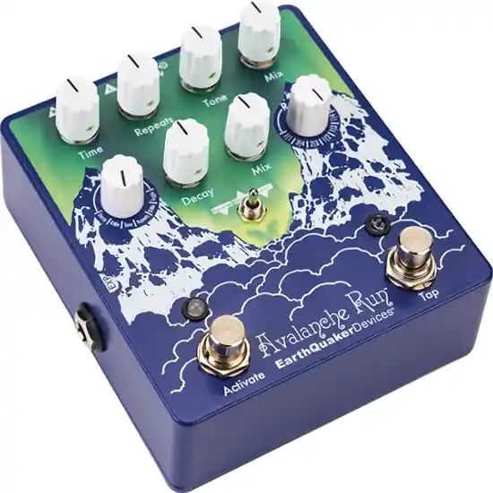 Prix Réduit Pedale D‘Effet Guitare Délai Earthquaker Devices Avalanche Run Aurora Borealis