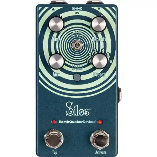 Pedale D‘Effet Guitare Délai Earthquaker Devices Silos Satisfait Ou Remboursé