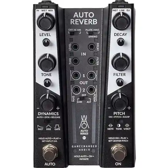 Pedale D‘Effet Guitare Reverb Gamechanger Audio Auto Reverb Paiement Sécurisé