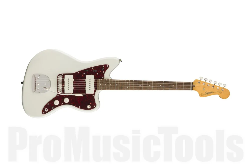 Fender Classic Vibe ‘60s Jazzmaster LRL Olympic White Quantité Limitée