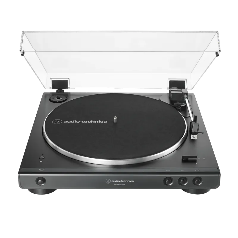 Audio-Technica AT-LP60XBT-USB Fully Automatic Belt-Drive Turntable (Wireless, USB & Analog) Nouveauté