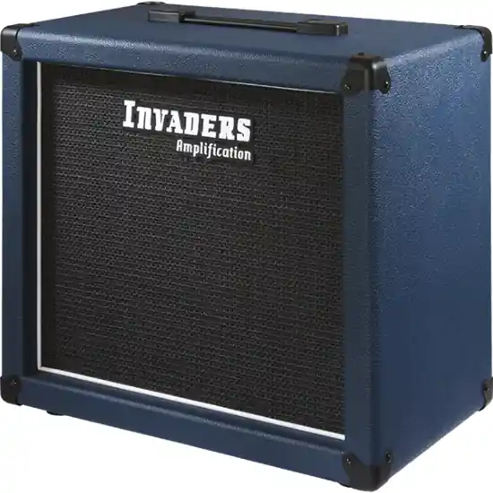 Achetez Aujourd'hui Baffle Guitare Invaders Amplification Cabinet 512 - Navy Blue
