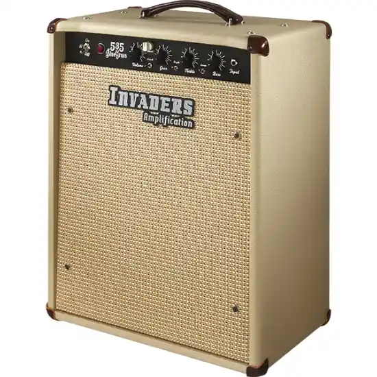 Offre Limitée Ampli Guitare Electrique Combo Invaders Amplification 535 Bluegrass Combo Reverb - Blonde