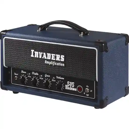 Tete Ampli Guitare Invaders Amplification 535 Bluelemon - Navy Blue Nouveauté