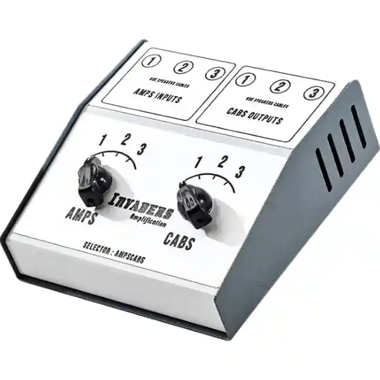 Pedale D‘Effet Guitare Routeur Invaders Amplification Amps Cabs Selector Offre Spéciale
