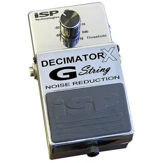 Pedale D‘Effet Guitare Noise Gate Isp Technologies Decimator X G String Nouvel Arrivage