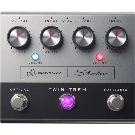 Dernier Modèle Pedale D‘Effet Guitare Compresseur Jackson Audio Twin Trem