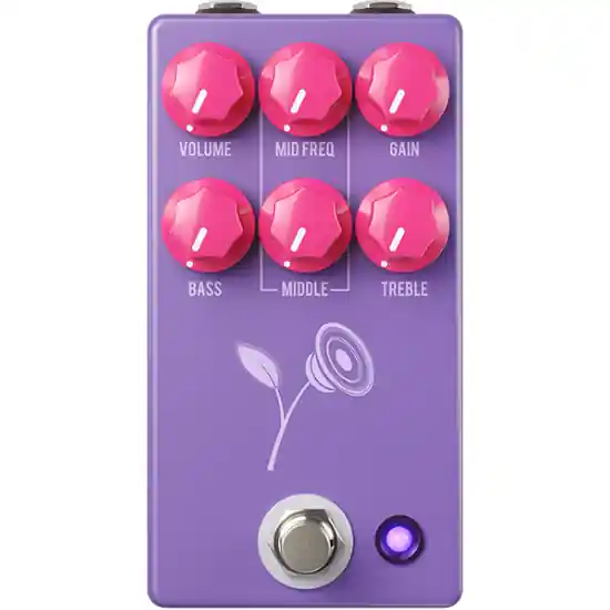 Vente Directe Pedale D‘Effet Guitare Distorsion Jhs Pedals Violet Purple Lari Basilio Signature