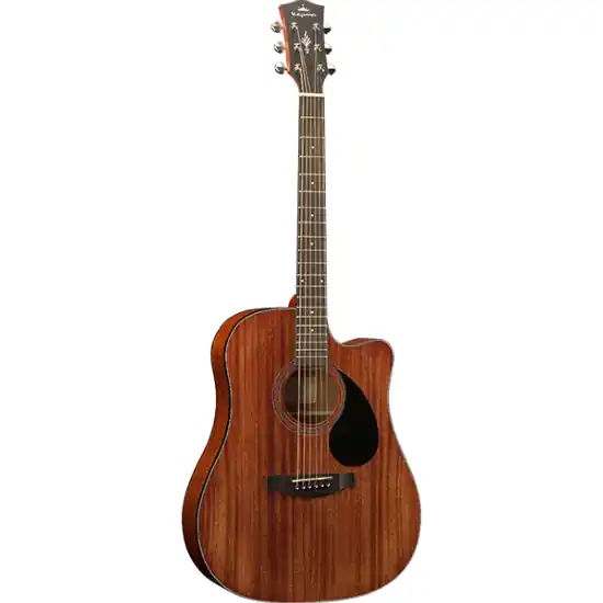 Prix Réduit Guitare Electro-Acoustique Kepma Guitars Plytone Series - Edc Dreadnought Walnut