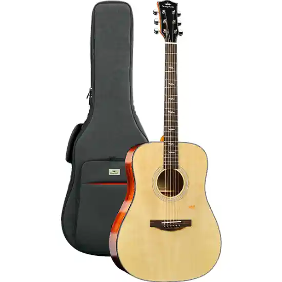 Guitare Folk Kepma Guitars Solid Top Series - F1 Dreadnought Natural Acheter En Ligne