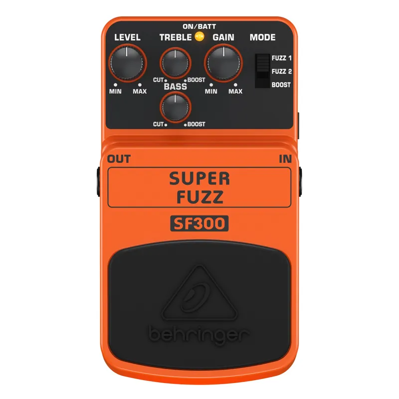 Achat Immédiat Behringer SF300 Super Fuzz Effects Pedal