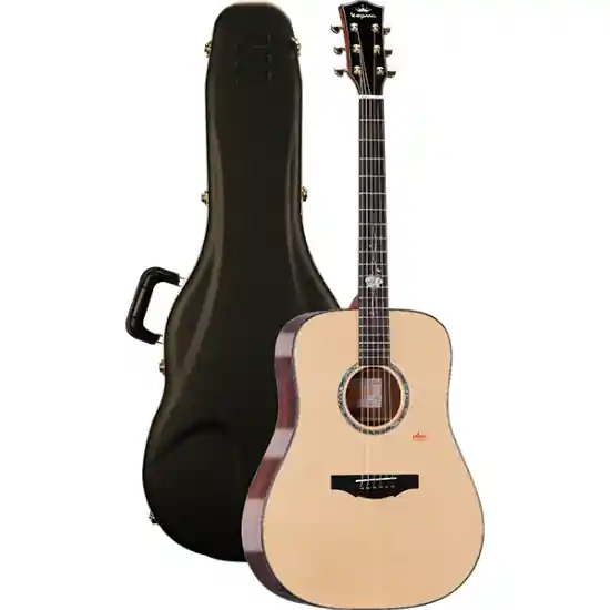 Livraison Express Guitare Folk Kepma Guitars Solid Top Series - G1 Dreadnought Natural