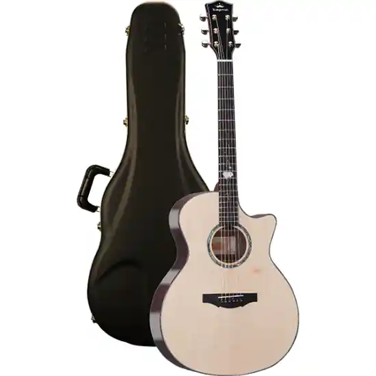 Jusqu'à Épuisement Des Stocks Guitare Folk Kepma Guitars Solid Top Series - G1 Grand Auditorium Natural