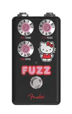 Fender Fender x Hello Kitty Fuzz Pedal - Black Réduction
