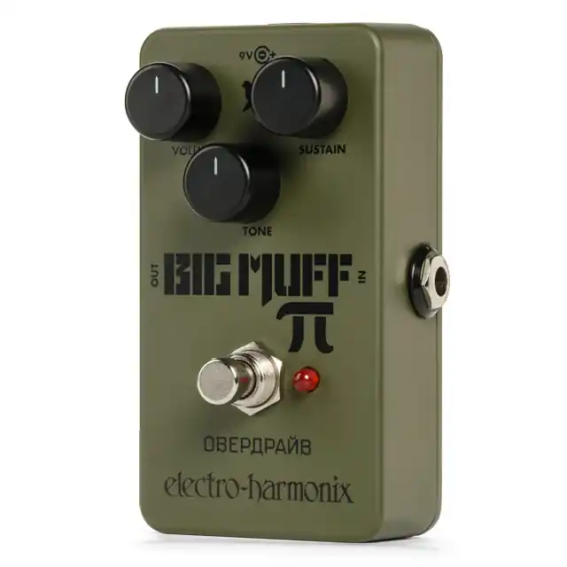 Electro-Harmonix Green Russian Big Muff Distortion/Sustainer Haute Qualité