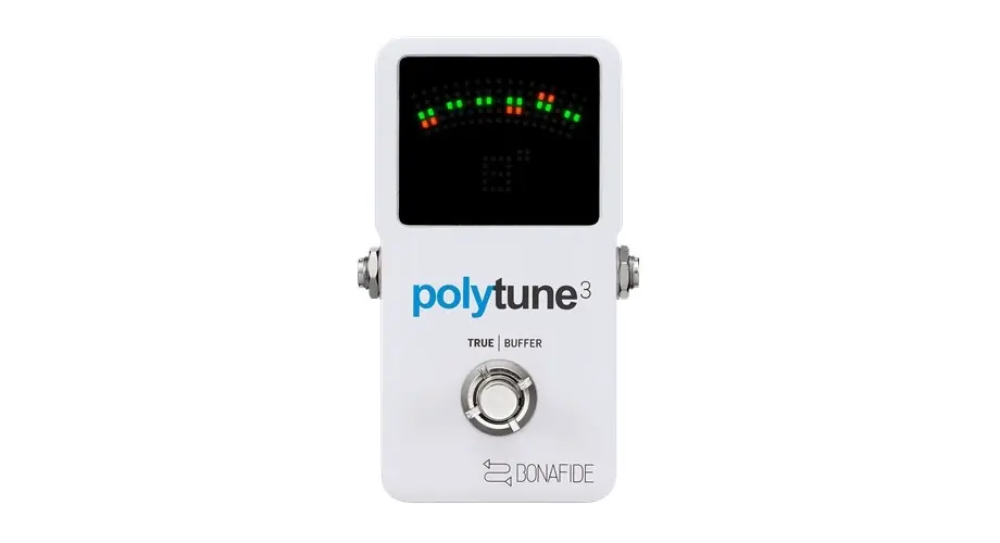 Meilleur Choix TC Electronic Polytune 3 Ultra-Compact Polyphonic Tuner w/Built-In Buffer