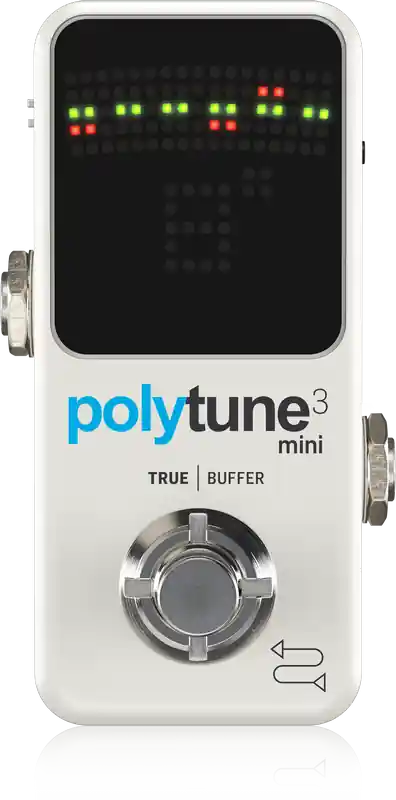 TC Electronic Polytune Mini 3 Chromatic Pedal Tuner Remise
