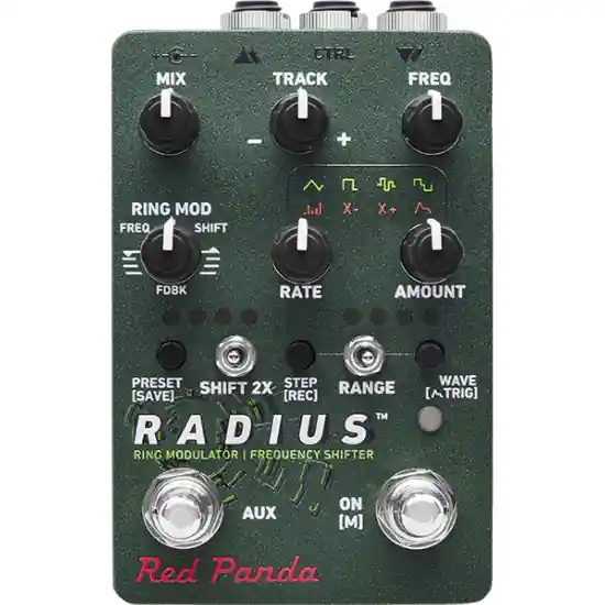 Pedale D‘Effet Guitare Ring Modulator Red Panda Radius Réduction