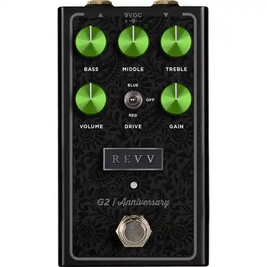 Pedale D‘Effet Guitare Overdrive Revv Revv G2 Anniversary Edition Achat Immédiat