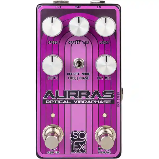 Authentique Pedale D‘Effet Guitare Phaser Solidgoldfx Aurras