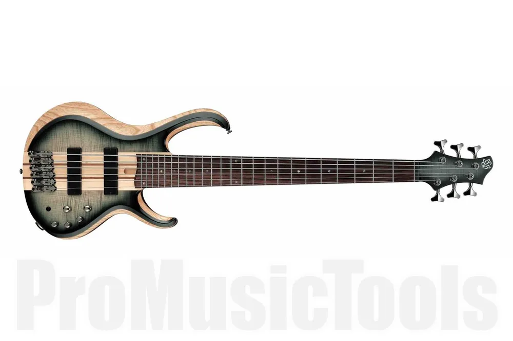 Ibanez BTB766 CKL - Charcoal Black Burst Low Gloss Nouvel Arrivage