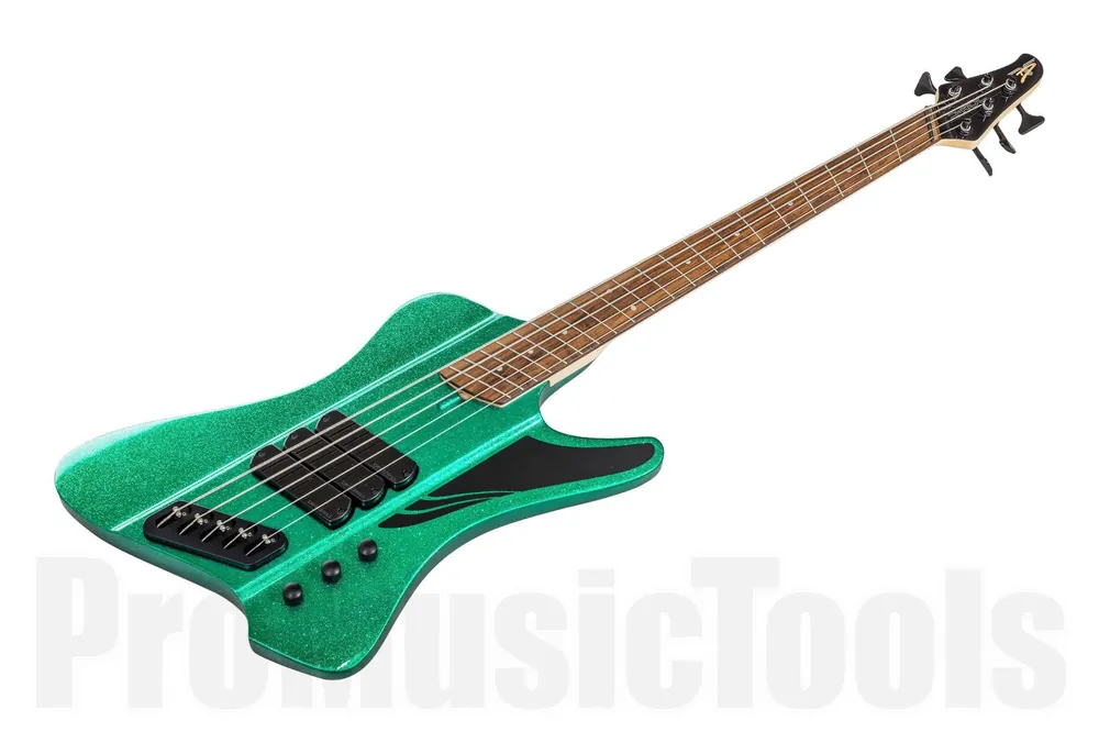 Dingwall D-Roc Standard 5 AM - Aquamarine Metalflake Gloss PF Top Vente