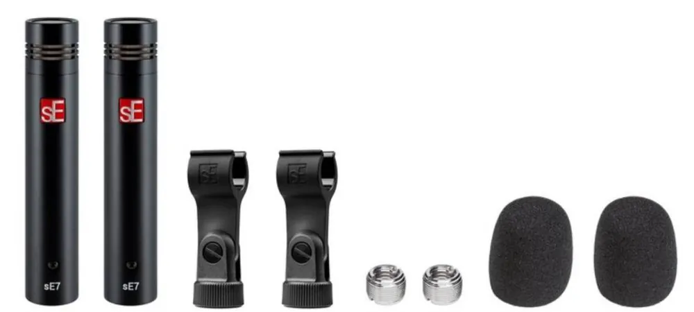 Offre Spéciale sE Electronics sE7 SP Small Diaphragm Condenser Microphone, Matched Pair
