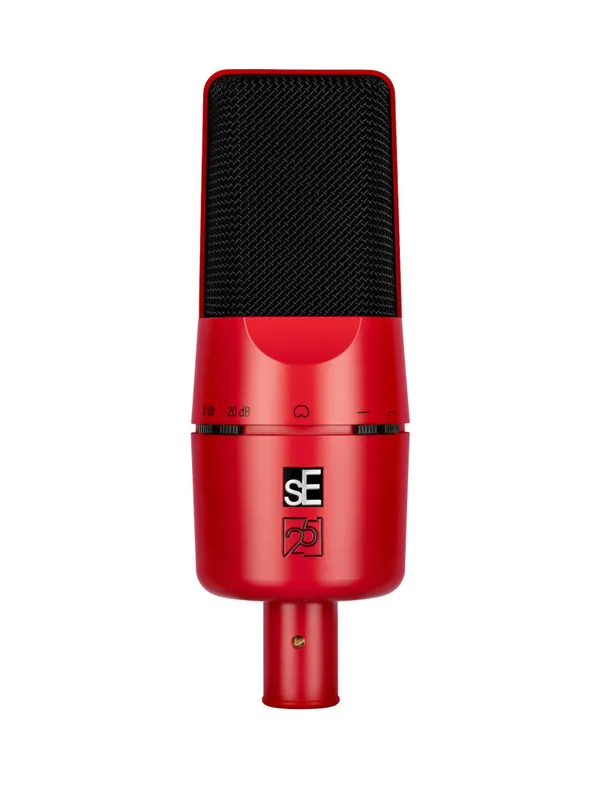 Livraison Express sE Electronics X1 A 2C 25th Anniversary Edition Condenser Microphone - Red