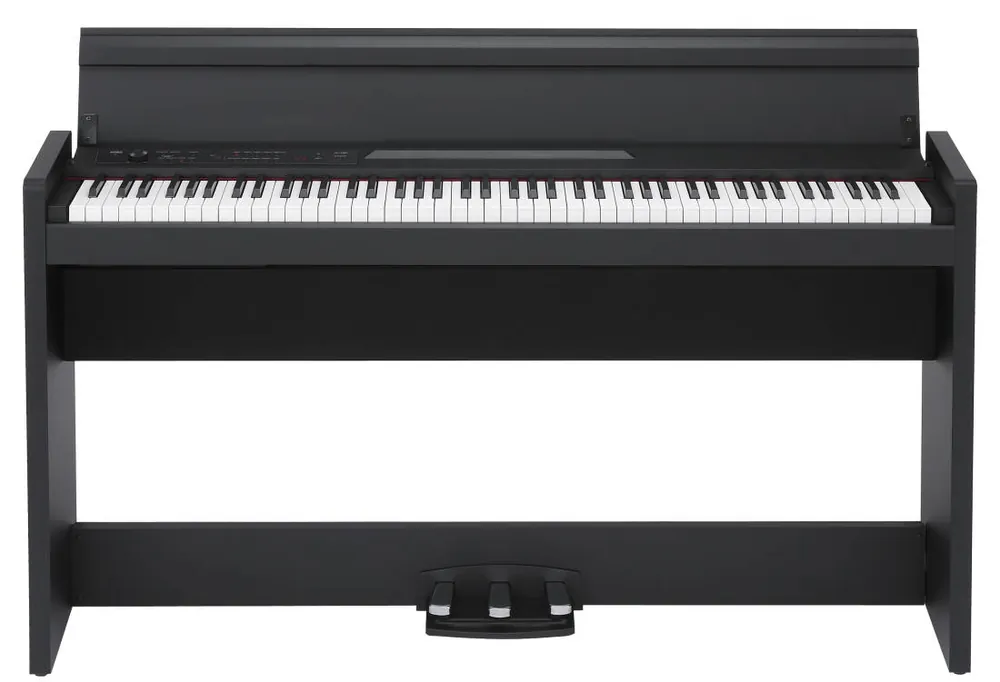 Haute Qualité Korg LP380 88-Key Digital Piano with Stand - Black