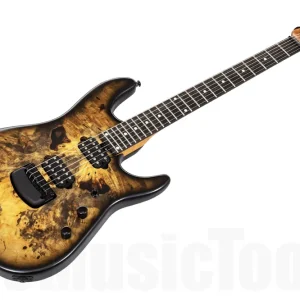 Usine Directe Music Man USA Cutlass 6 Jason Richardson Signature - Natural Buckeye Burl S06087