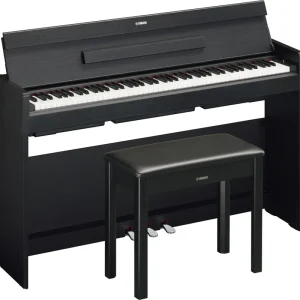 Yamaha YDP-S35 Arius 88-Key Slim-Body Digital Piano with Stand and Bench - Black Must-Have