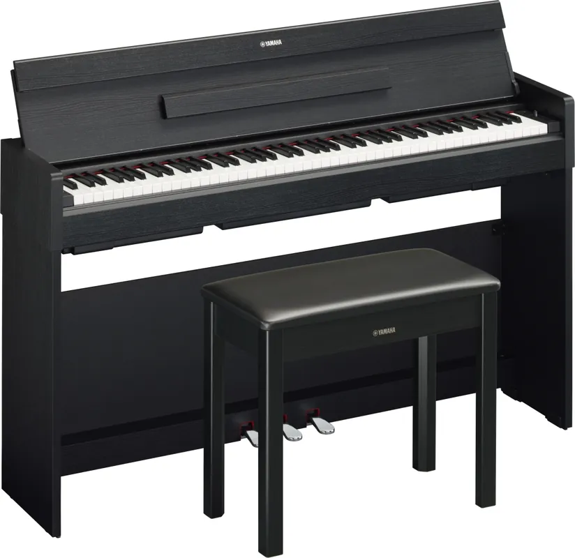 Yamaha YDP-S35 Arius 88-Key Slim-Body Digital Piano with Stand and Bench - Black Must-Have